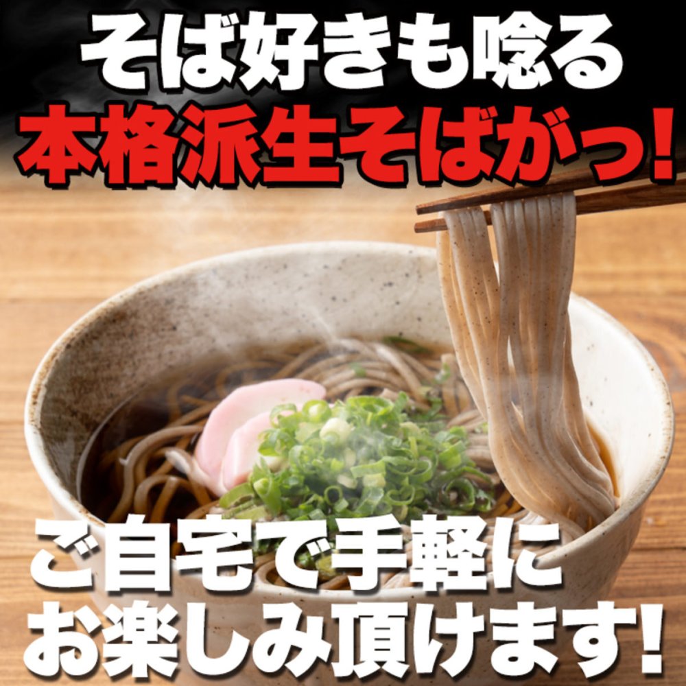 本格派 生そば 8食セット 蕎麦 生 麺 日本そば 麺類 生麺 つゆ付き ポスト投函便