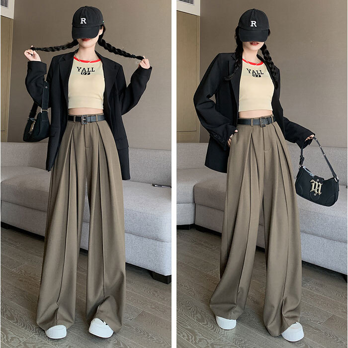タックパンツ レディース 通販 ワイドパンツ フレアパンツ ロング丈 ボトムス 長ズボン オシャレ かわいい おしゃれ スラックス きれいめ ゆったり ハイウエスト 通勤 通学 シンプル 無地 ドレープ オフィス 春 夏 秋 冬 レディースファッション