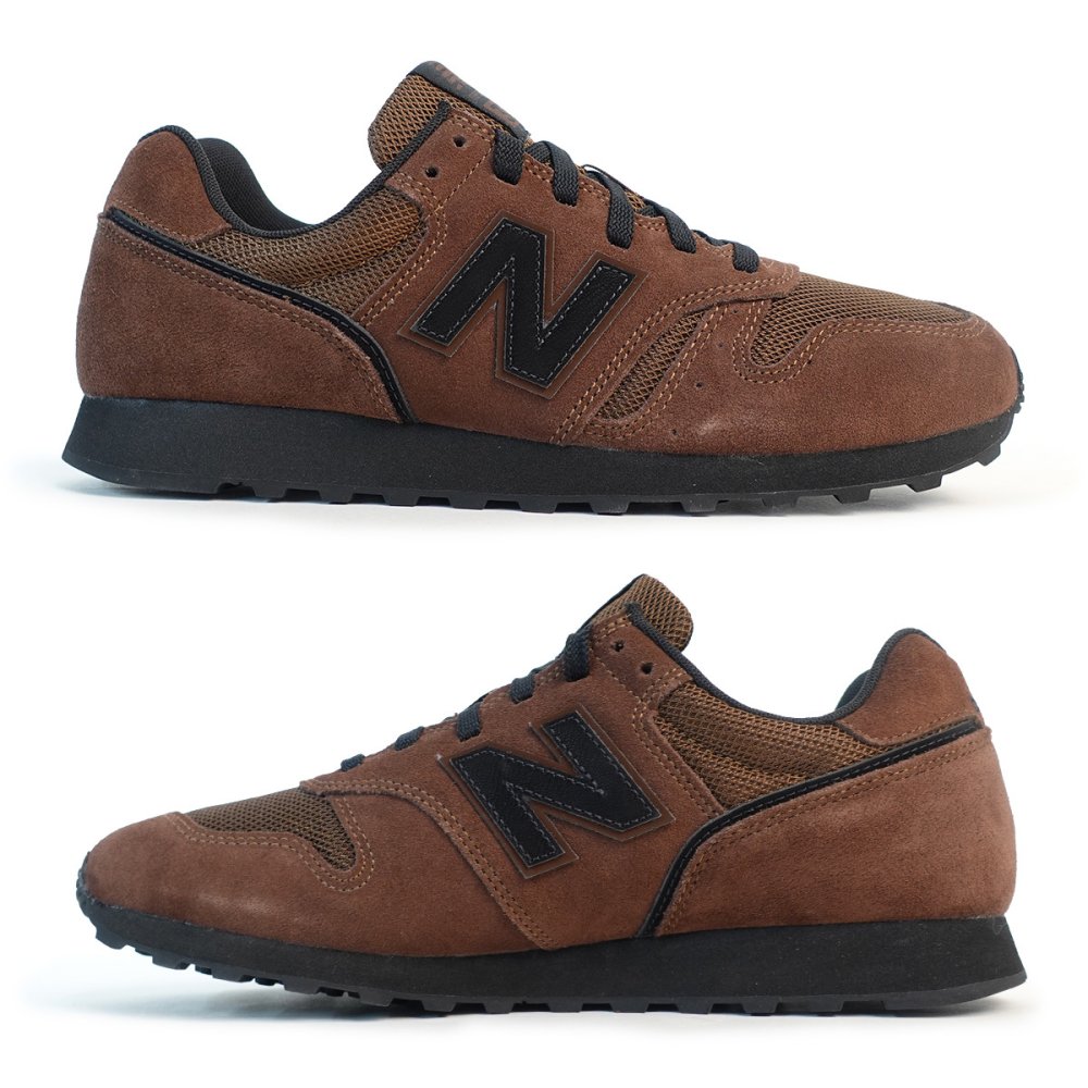 ニューバランス new balance スニーカー 373 メンズ レディース  ランニングスタイル シューズ 運動靴 靴 黒 NB M373 32V ブラウン