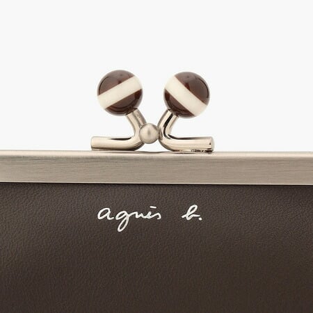 【無料ラッピング】 アニエスベー agnes b 財布 コインケース レザー がま口 Irene ブランド 正規品 新品 ギフト プレゼント 人気 おすすめ 誕生日 記念日 クリスマス 送料無料 abb522613