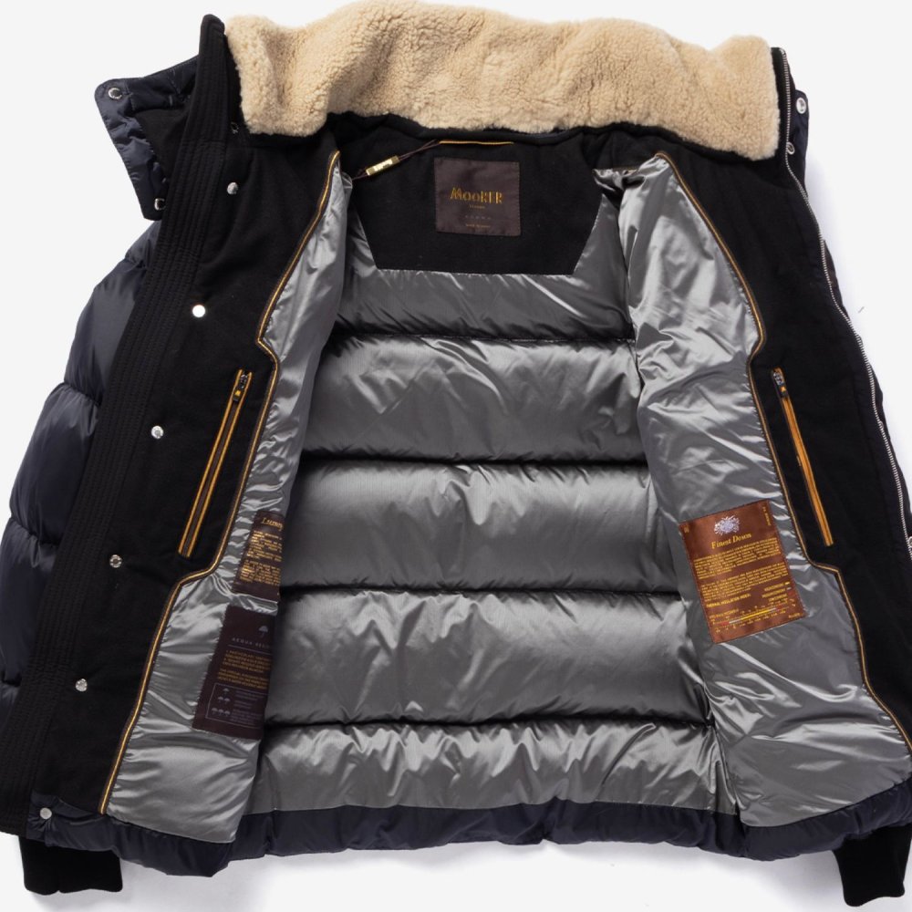 ムーレー MOORER Bomber jacket ボンバージャケット JAKE-SHK ジェイク MOUBO100161 TEPA206 ダウンジャケット メンズ アウター JAKE SHK