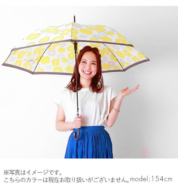 傘 レディース 長傘 ワンタッチ 通販 おしゃれ 雨傘 グラスファイバー骨 軽い 軽量 ジャンプ傘 58cm かわいい 丈夫 耐風 ドット 水玉 キャット 猫 かさ アンブレラ 長かさ 婦人傘 折れにくい
