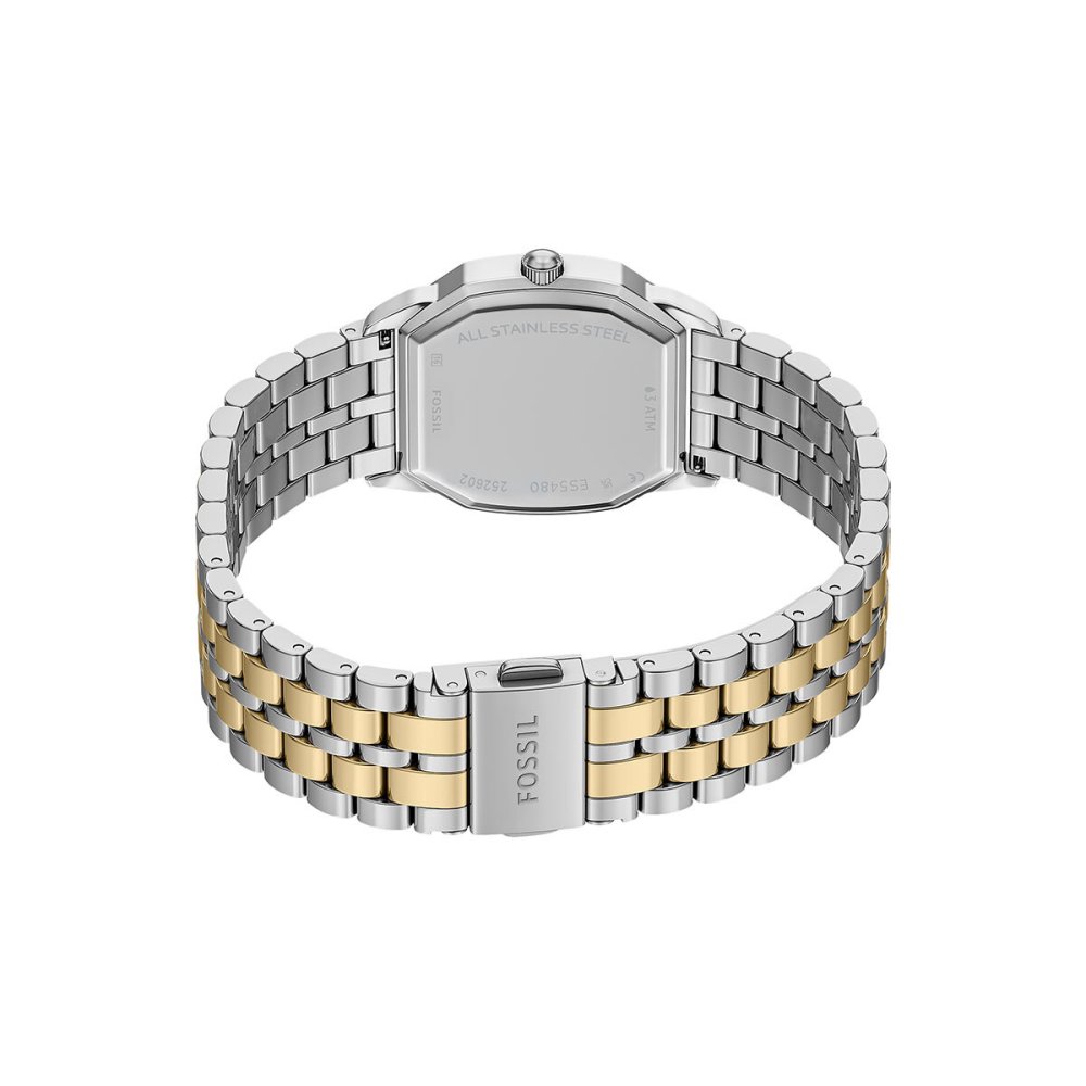 フォッシル FOSSIL 腕時計 レディース HARLOW 三針 ツートーン ステンレススチールウォッチ ES5480【2026 新作】