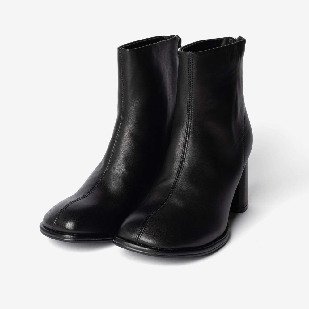 【正規品】 レメ REMME chunky boots チャンキーブーツ ZH-25W022-1-SO  ブーツ ショートブーツ ヒール レディース シューズ