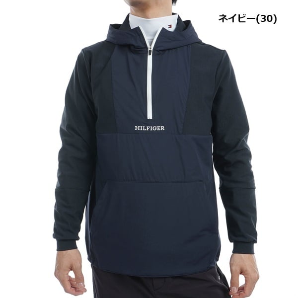 トミーヒルフィガー ゴルフ メンズ ハイブリッド スウェットフーディー TOMMY HILFIGER GOLF THMA489 秋冬モデル お誕生日祝い お祝い 記念品 お父さん 父の日 彼氏 男性 30代 40代 50代 60代  還暦祝い 敬老の日 人気プレゼント プレゼント