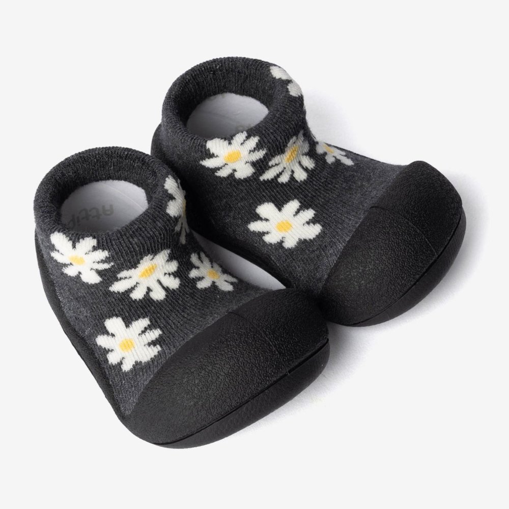 アティパス ATTIPAS Daisy デイジー A26DA ベビーシューズ ベビー 赤ちゃん 歩育シューズ ファーストシューズ 靴 出産祝い 男の子 女の子 花 ソックスシューズ