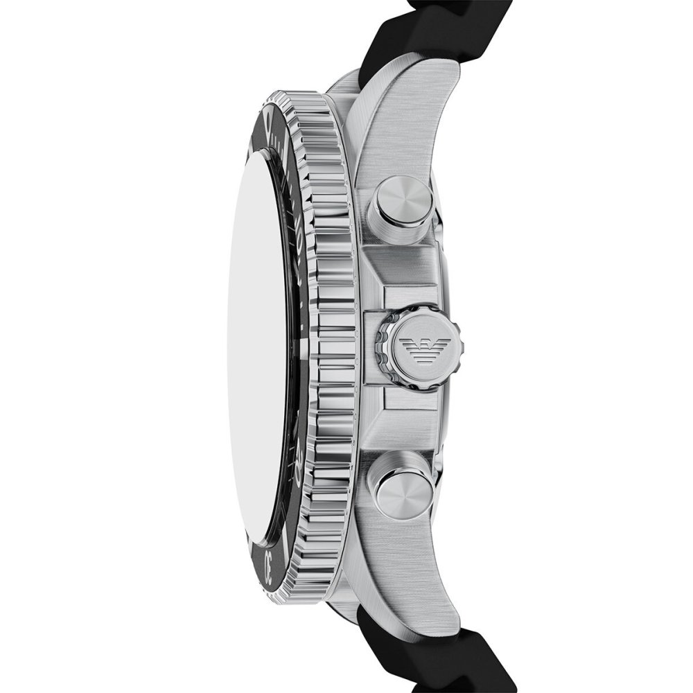 エンポリオアルマーニ EMPORIO ARMANI 腕時計 メンズ ソーラー クロノグラフ シリコン AR11830【2026 新作】