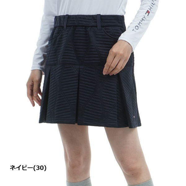 トミーヒルフィガー ゴルフ レディース スケルトンフラッグ キルトジャガード フレアスカート TOMMY HILFIGER THLA483 秋冬モデル お誕生日祝い お祝い 記念品 30代 40代 50代 60代 母の日 お母さん 還暦祝い 敬老の日 彼女 人気プレゼント プレゼント