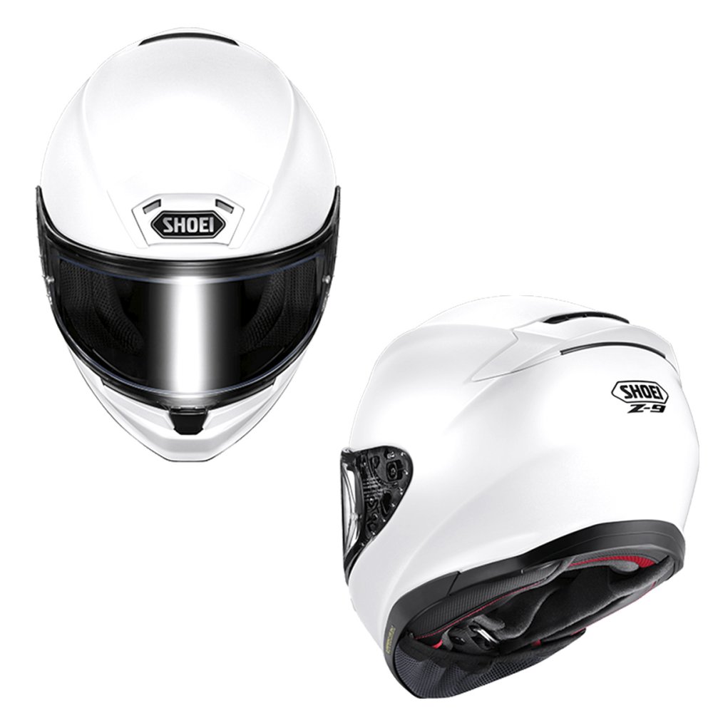 ショウエイ SHOEI Z-9 ゼットナイン フルフェイス ヘルメット バイク用 軽量 コンパクト JIS規格 防曇シート付 ホワイト ブラック グレー S M L XL ツーリング シールド 内装着脱