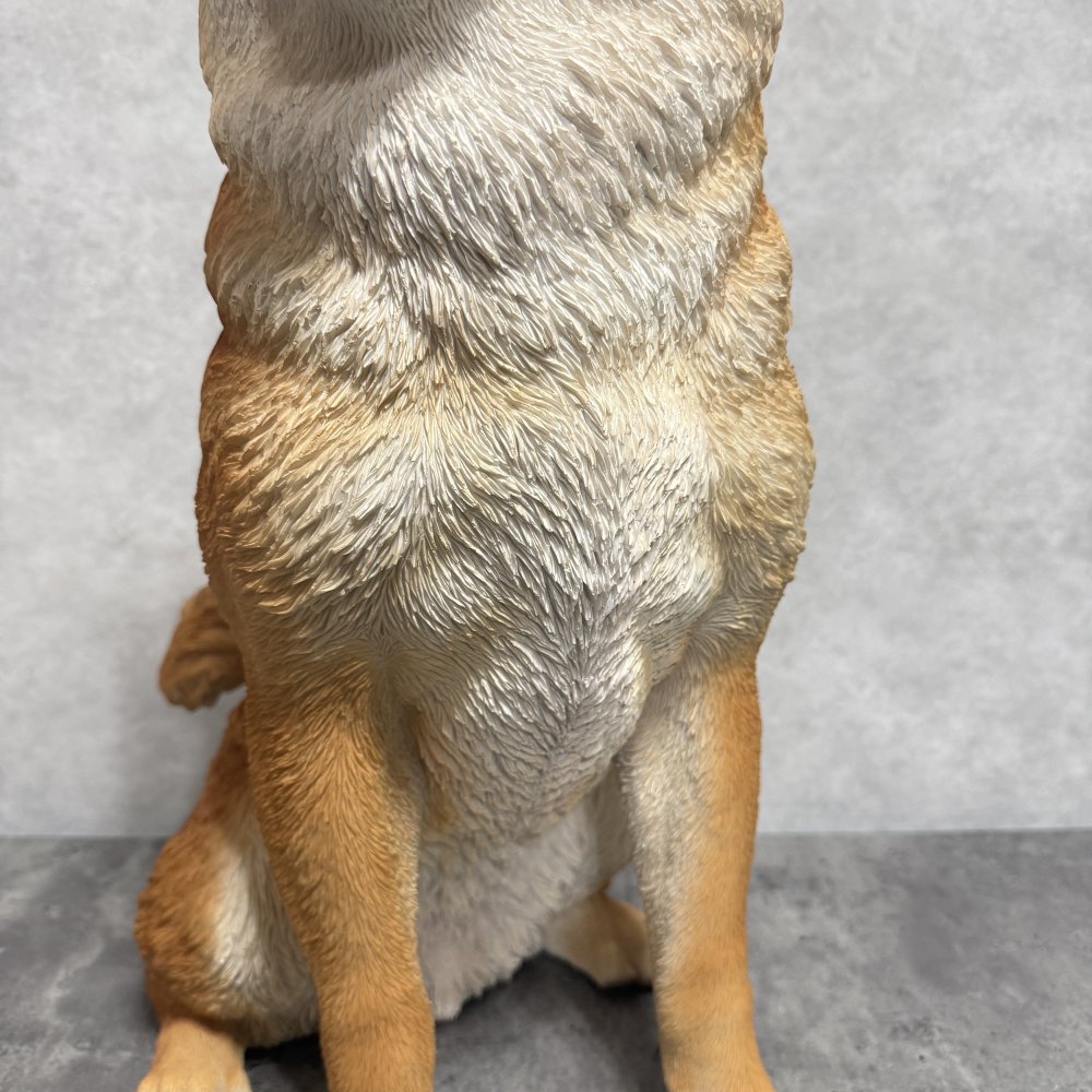 置物 お座りにっこり柴犬 大 グッズ 高さ52.5cm woobia ウービア 大きい 大型 おしゃれ ガーデン インテリア オブジェ 可愛い プレゼント 北欧 玄関 雑貨 動物 モダン 庭 ギフト 屋外 家 リアル 玄関先 ガーデンオーナメント ガーデニング 犬 いぬ 柴