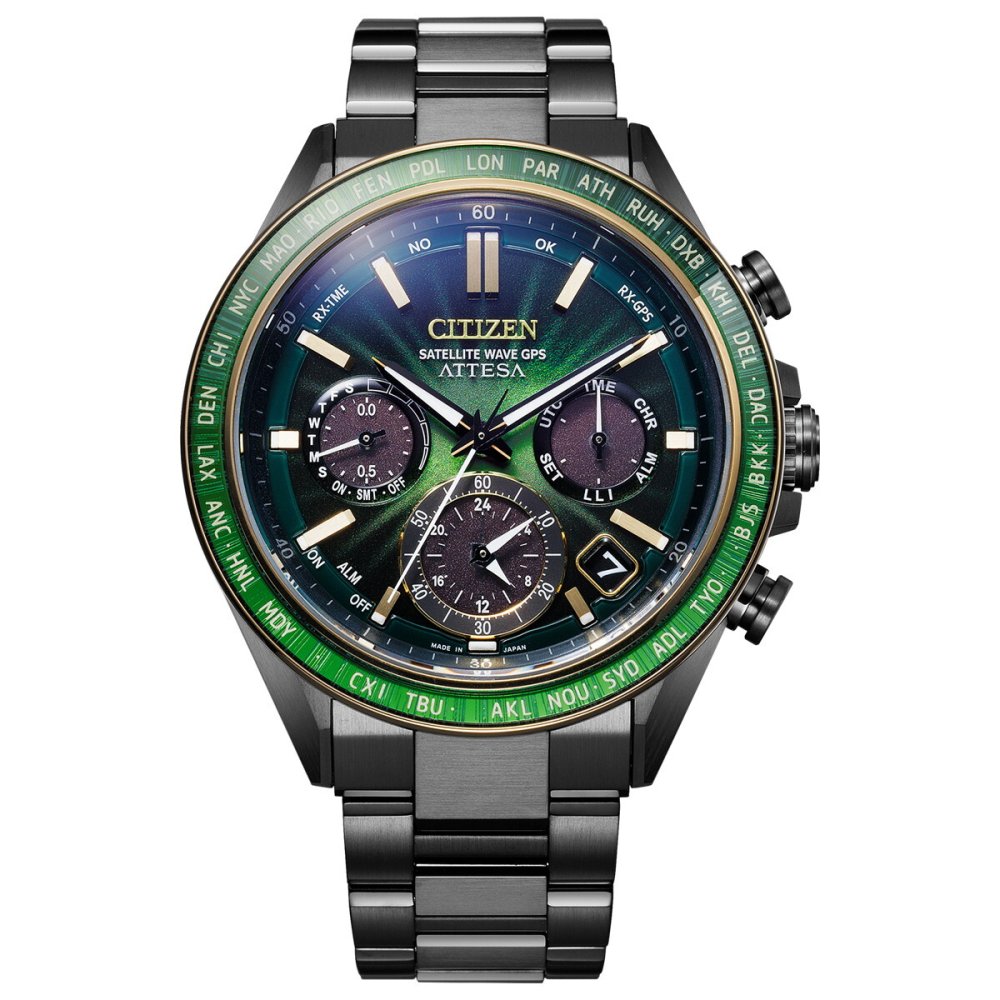 シチズン アテッサ CITIZEN ATTESA エコドライブ GPS衛星電波時計 Eco-Drive 50周年限定 腕時計 CC4084-83Z ダブルダイレクトフライト ACT Line【2026 新作】