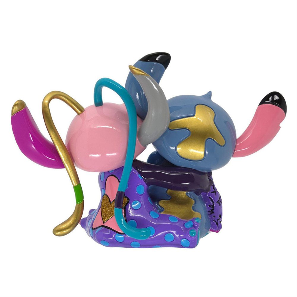 ロメロ ブリット Romero Britto ディズニー バイ ブリット Disney by Britto スティッチ＆エンジェル 20周年アニバーサリー 置物 フィギュア 人形 6020359 リロアンドスティッチ インテリア