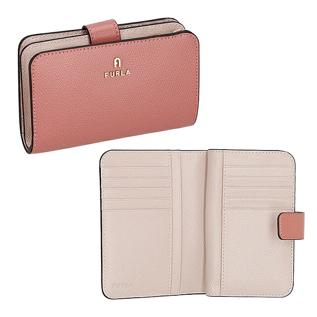 フルラ 二つ折り財布 二折財布 コンパクト レディース ブランド FURLA China WP00314-ARE000 4950S コーラルピンク