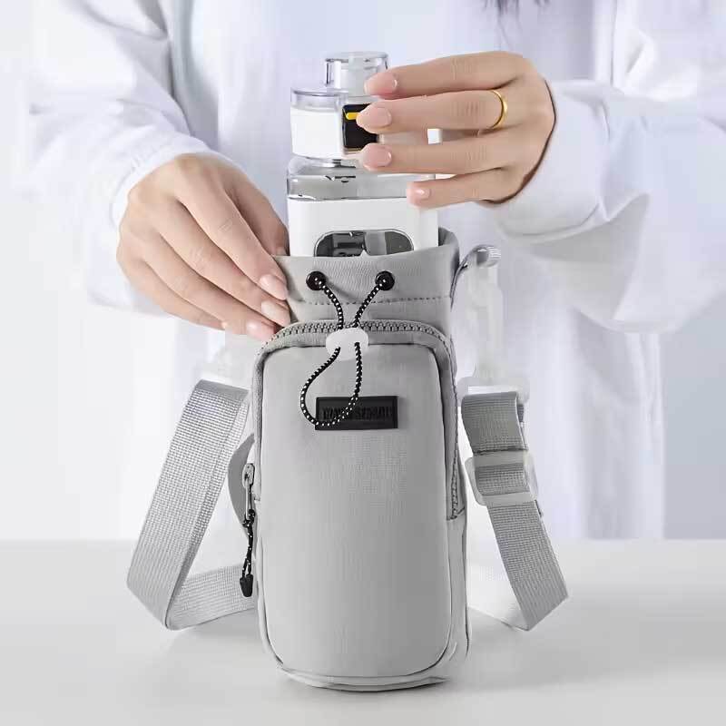 ペットボトルカバー 水筒カバー ボトルカバー スマホショルダー ボトルカバー ボトルホルダー ペットボトルホルダー ショルダー ペットボトルケース 肩掛け 斜めがけ 軽量 ドリンク ショルダー 散歩 春 夏 秋 冬 アウトドア