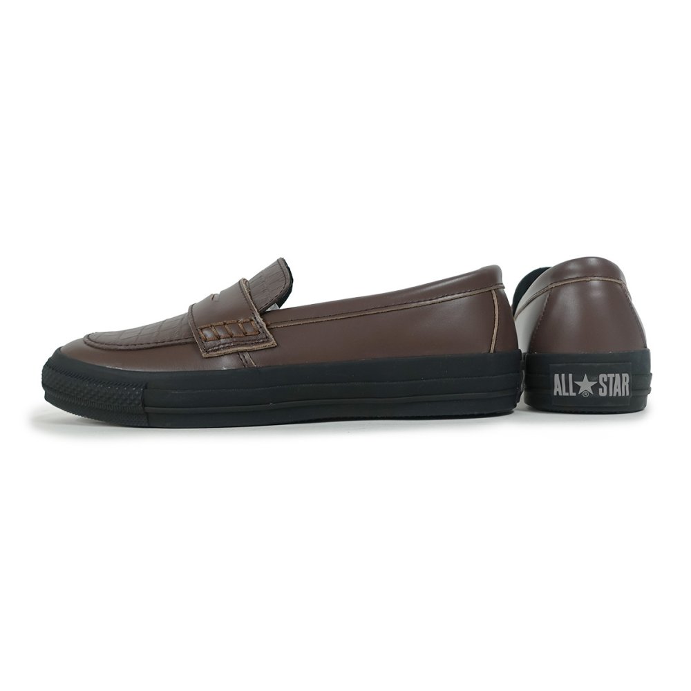 コンバース CONVERSE メンズ レディース スニーカー オールスター CE ローファー ブラウン ALL STAR CE LOAFER