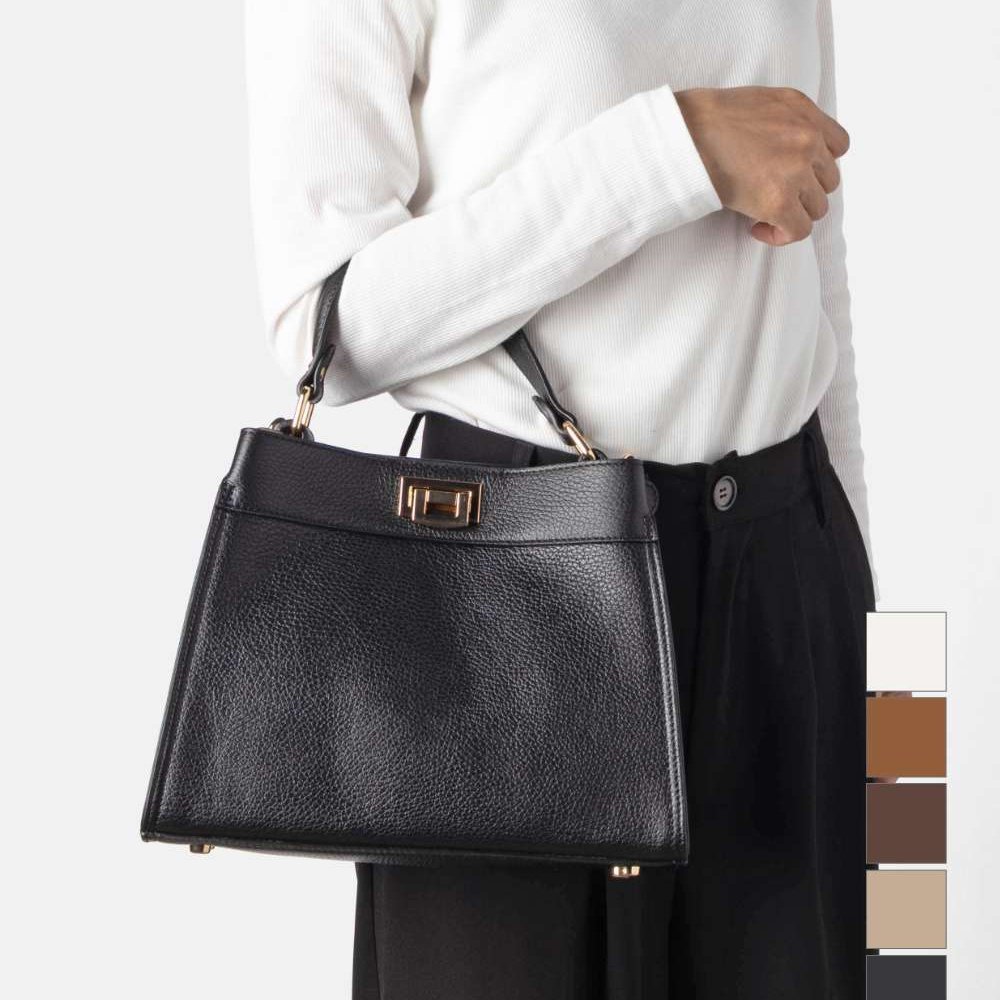 ジャンニノターロ GIANNI NOTARO Carol J. キャロルジェイ Leather Shoulder bag 418 レザーショルダーバッグ 418 ハンドバッグ レディース バッグ