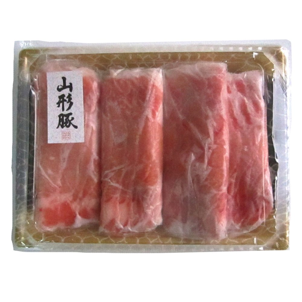 認定 山形豚 ロース しゃぶしゃぶ用 400g 豚肉 冷凍 国産 豚ロース スライス ロース肉 薄切り【北海道・沖縄県・離島 配送不可】