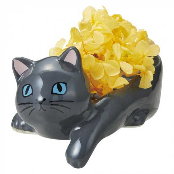 セトクラフト ソープディッシュ 磁器製 黒 猫 おしゃれ ソープトレー 石鹸置き 水切り ぬめり防止 洗面所 バスルーム 雑貨 インテリア雑貨 陶器製