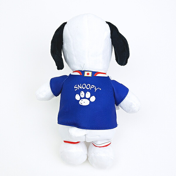 スヌーピー ぬいぐるみ サッカー日本代表ver SNOOPY 送料込み