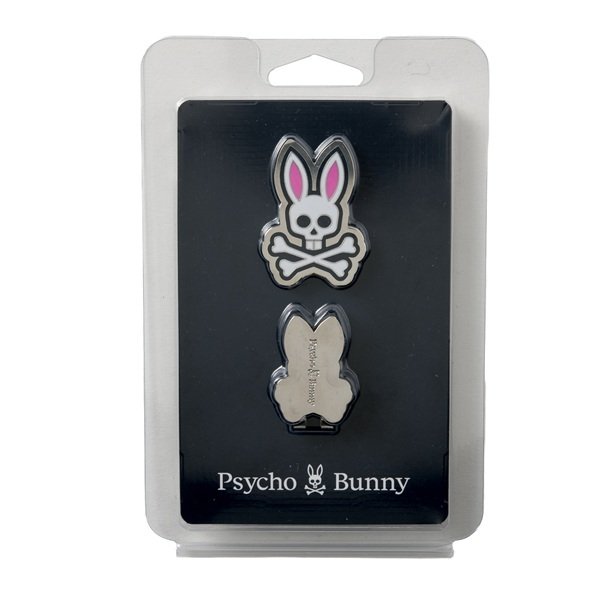 サイコバニー ゴルフ マーカー PB BALL MARKER BUNNY Psycho Bunny PBMG6BM2 お誕生日祝い お祝い 記念品 お父さん 父の日 彼氏 男性 30代 40代 50代 60代 母の日 お母さん 還暦祝い 敬老の日 彼女 人気プレゼント プレゼント