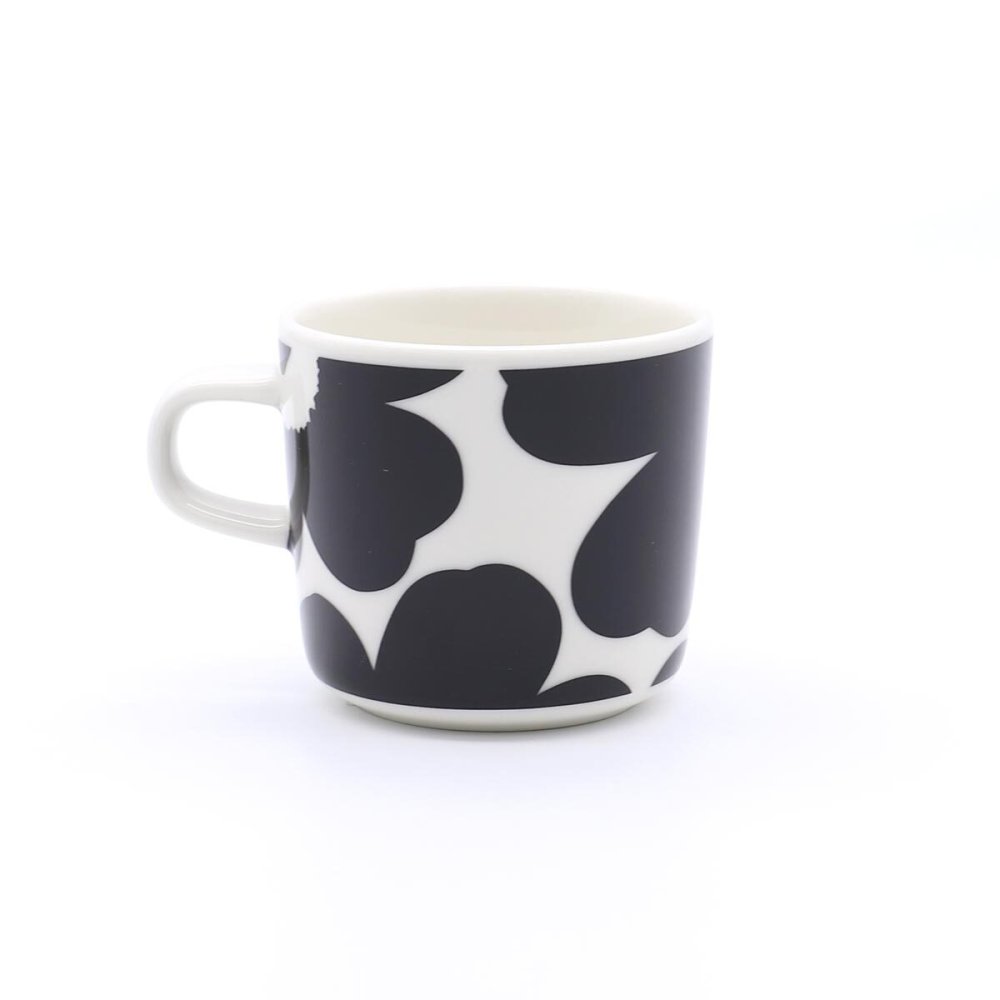 マリメッコ ウニッコ コーヒーカップ 200ml ホワイト/ブラック marimekko UNIKKO 耐熱 電子レンジ対応 ギフト 結婚祝い プレゼント 贈り物
