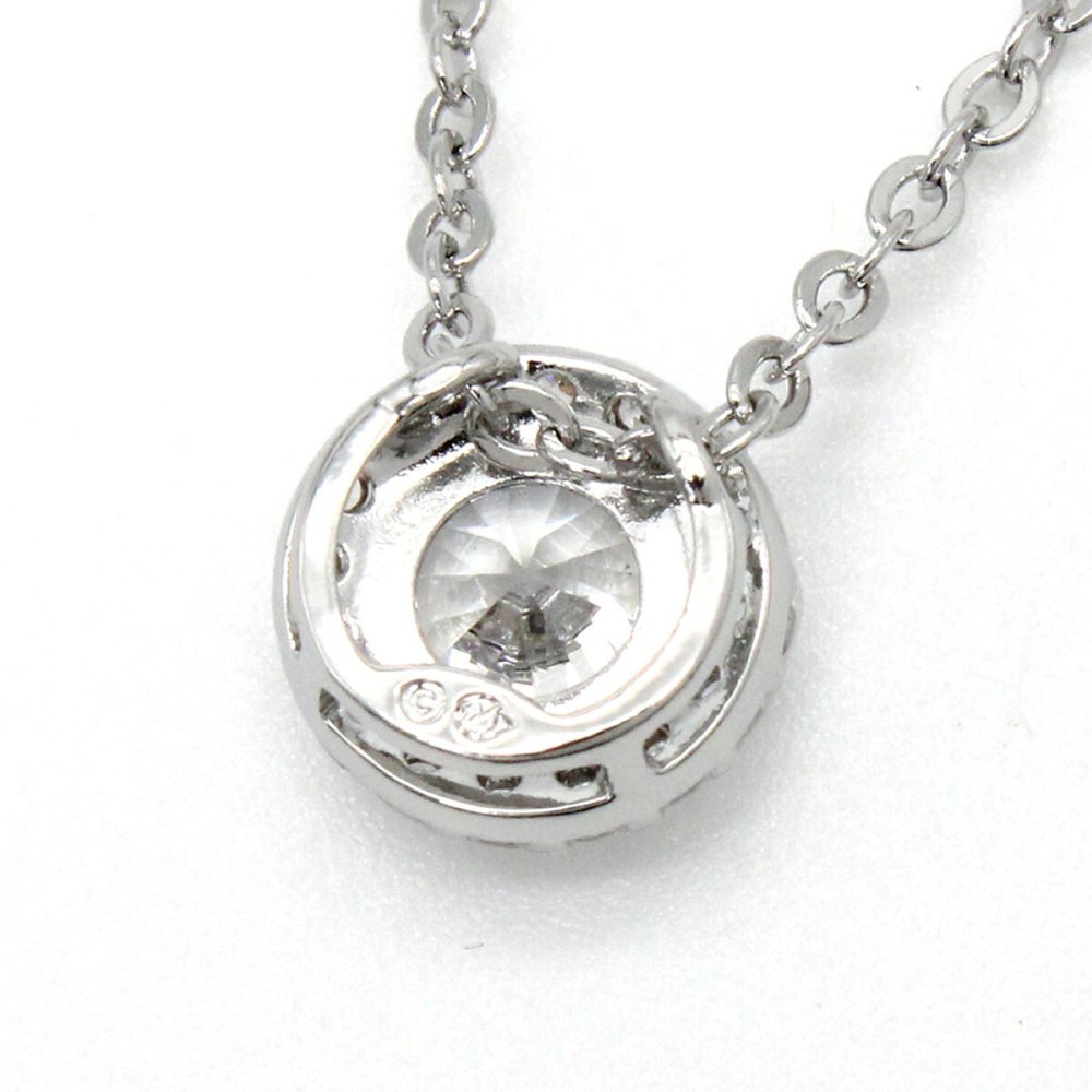 スワロフスキー SWAROVSKI ネックレス ペンダント アクセサリー 5567931 アンジェリック ラウンド Angelic Round シルバー＋クリア