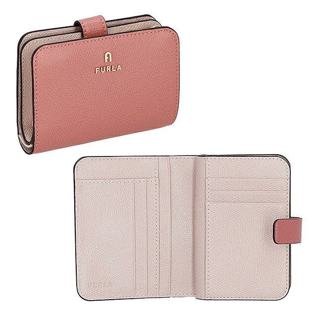 フルラ 二つ折り財布 二折財布 コンパクト レディース ブランド FURLA China WP00315-ARE000 4950S コーラルピンク