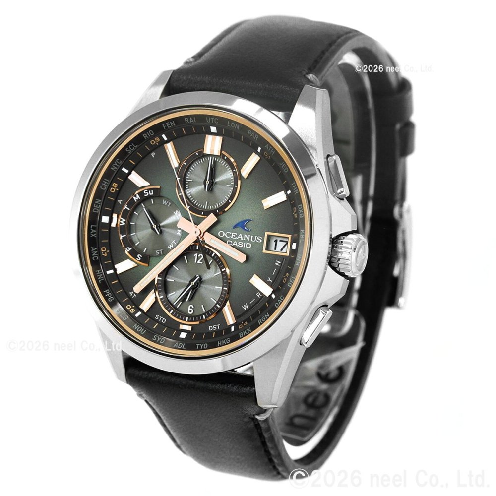 カシオ オシアナス 電波 ソーラー 腕時計 CASIO OCEANUS CLASSIC LINE OCW-T2600RL-3AJR 日本製 Premium Production Line Retro Tone Collection【2026 新作】