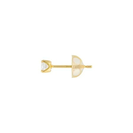 【無料ラッピング】  ヨンドシー 4℃ K18イエローゴールド ピアス 一粒 ダイヤモンド ブランド 正規品 新品 ギフト プレゼント 人気 おすすめ 誕生日 記念日 クリスマス 送料無料