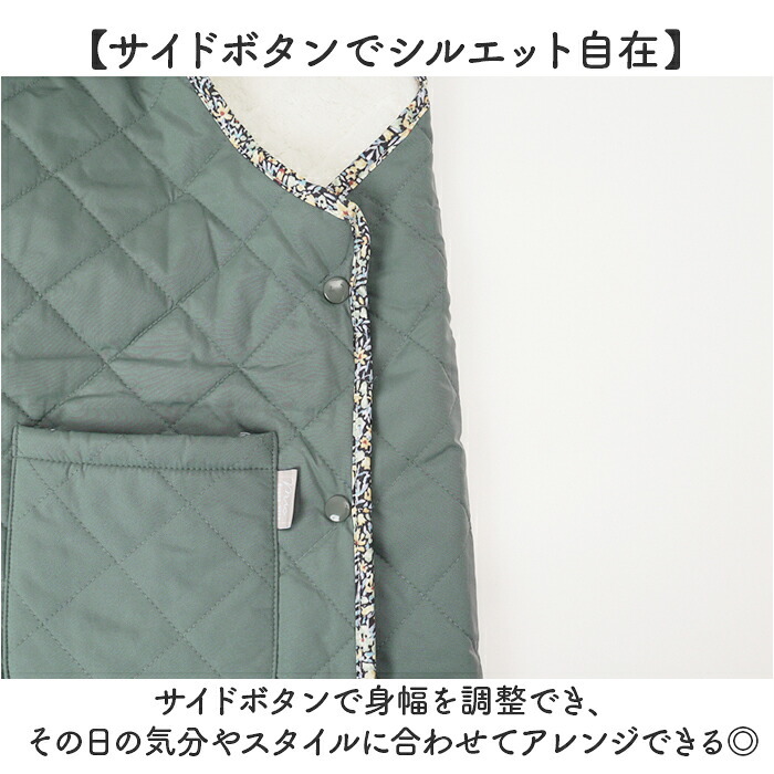 エプロン レディース 通販 タブリエ ポケット付き おしゃれ サイドボタン 撥水 はっ水 作業 キッチン かわいい カジュアル 暖かい 防寒 シンプル ワーク ゆったり リラックス 着脱簡単 秋冬 大人 ロング ガーデニング アウトドア
