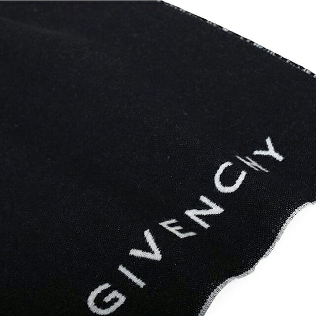 ジバンシー GIVENCHY マフラー GV3518-J5784-001 ユニセックス メンズ レディース ブラック マフラー