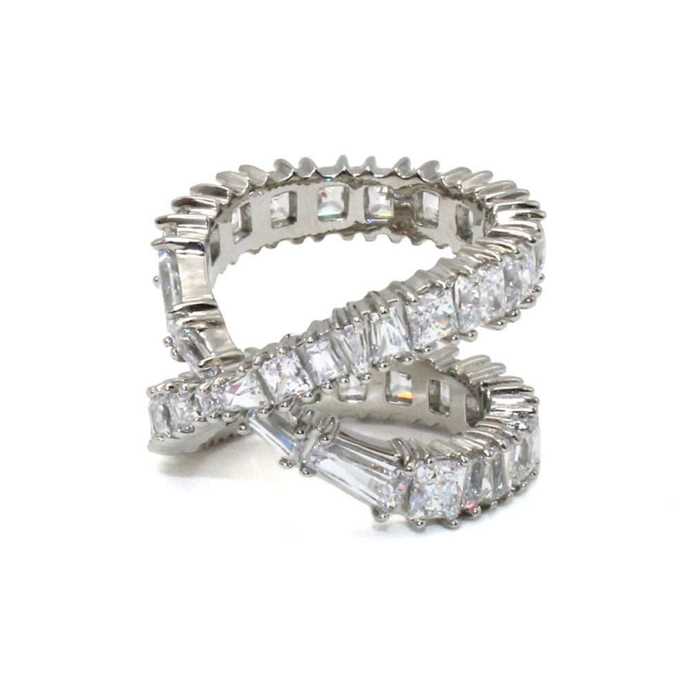 スワロフスキー swarovski リング Hyperbola 5677630 ハイパーボラ 指輪 アクセサリー レディース シルバー 海外正規品