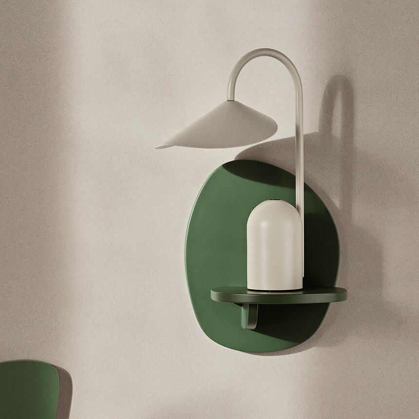 ferm LIVING ファームリビング Arum アールム ポータブルランプ テーブルライト間接照明 北欧インテリア ブランド 人気 充電 持ち運び 室内 おしゃれ デスクライト