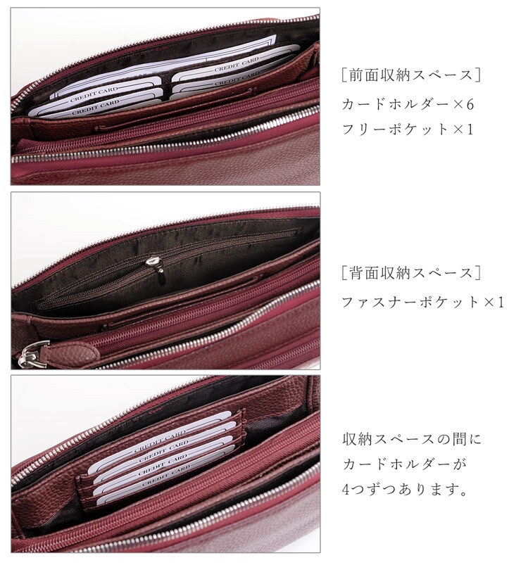お財布ポシェット 牛革 クロコダイル レディース ショルダーバッグ レディース 小さめ ホーンバッグ 3WAY ミニバッグ ポシェット 斜め掛け 本革 ワニ革 レザー 大人 クラッチバッグ 革 小さいバッグ お財布ショルダー ギフト プレゼント 4FA (06001330r)