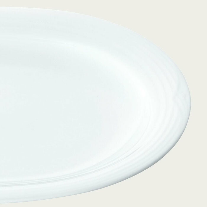 アークティック ホワイト 35.5cmオーバルプラター 〈4000L/91544〉 ノリタケ 正規品 化粧箱なし 業務用 自宅用 オープンストック 電子レンジ対応 食洗機対応 食器