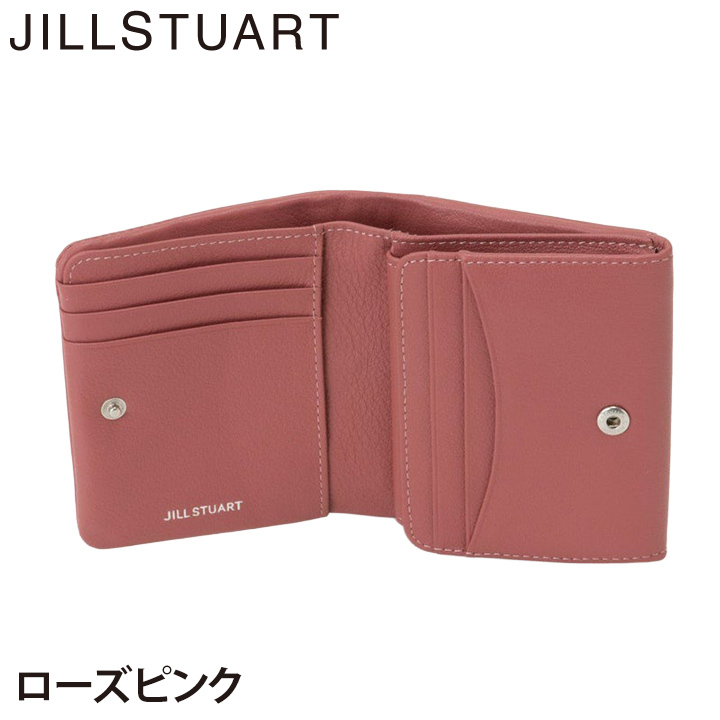 ジル スチュアート 財布 二つ折り レディース 牛革 エンジェル BOX小銭入れ 軽量 ギフト JILL STUART