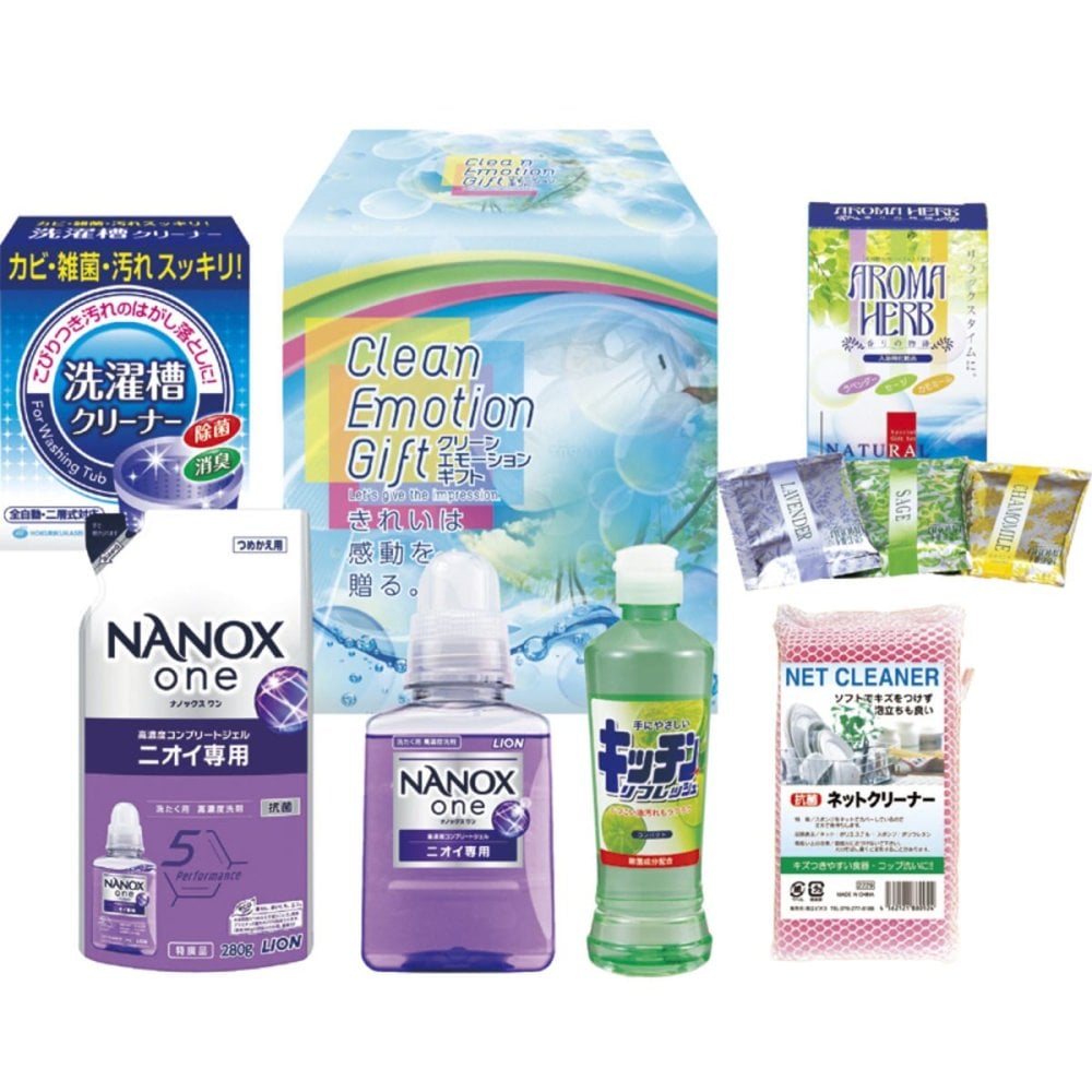 クリーン エモーションギフト 洗剤 詰め合わせ 6種入 洗剤セット 洗濯洗剤 ボトル 食器用洗剤【沖縄県・離島 配送不可】