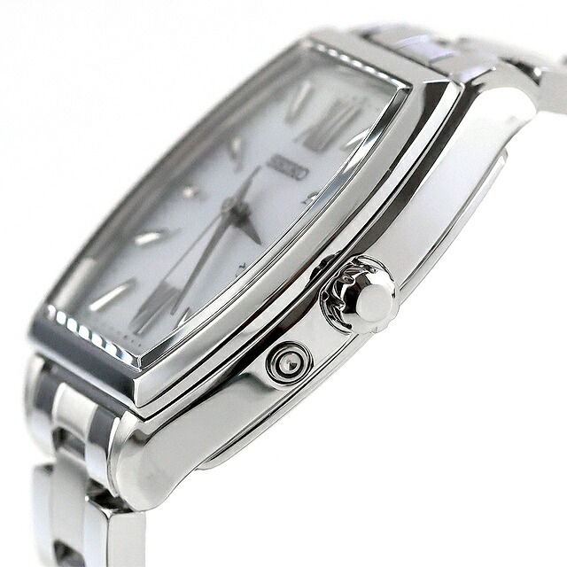 アウトレット セイコーセレクション 腕時計 ブランド ソーラー電波 レディース SEIKO SWFH125 アナログ シルバー