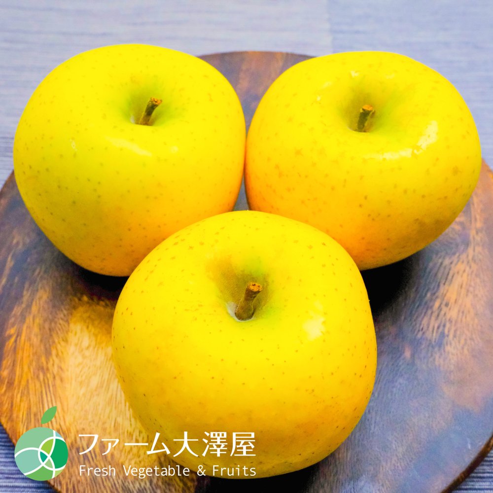 シナノゴールド　約1.4kg　4-5玉　りんご　長野県産