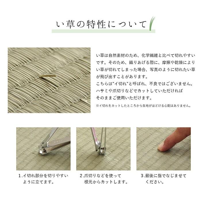 夏ラグ 夏用カーペット ラグ 純国産 国産 日本製 い草 抗菌防臭 自然素材 モダン 『DXカラフルブロック』 約191×191cm