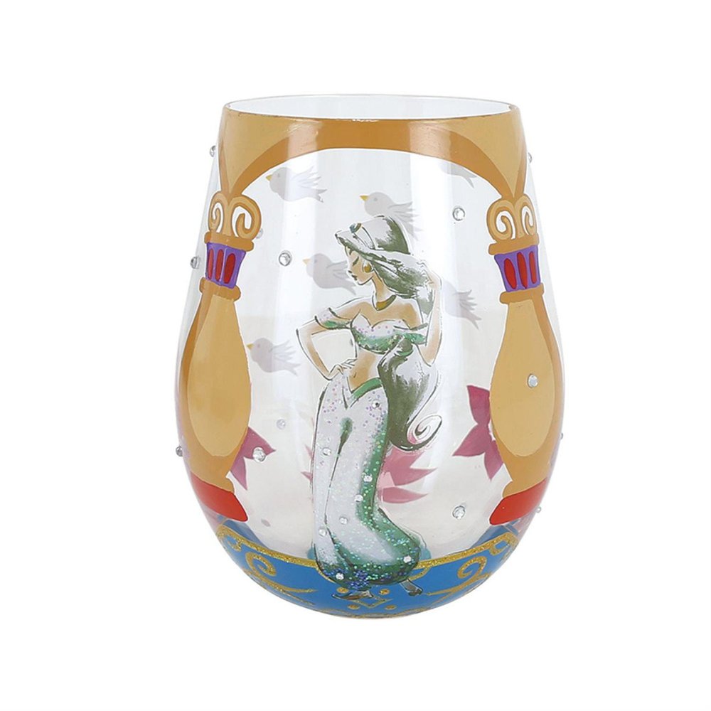 ディズニーロリータ Disney Lolita ロリータ LOLITA ステムレスグラス LET YOUR DREAMS SOAR ジャスミン アラジン グラス ワイングラス 食器 コップ 6017416 レット ユア ドリームズ ソア インテリア