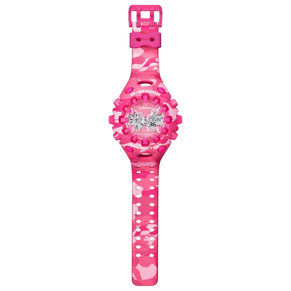 G-SHOCK カシオ Gショック CASIO アナデジ 限定モデル 腕時計 メンズ GA-V01CMG-4AJF BOLD CAMO Series COLOR CAMO ピンク【2026 新作】