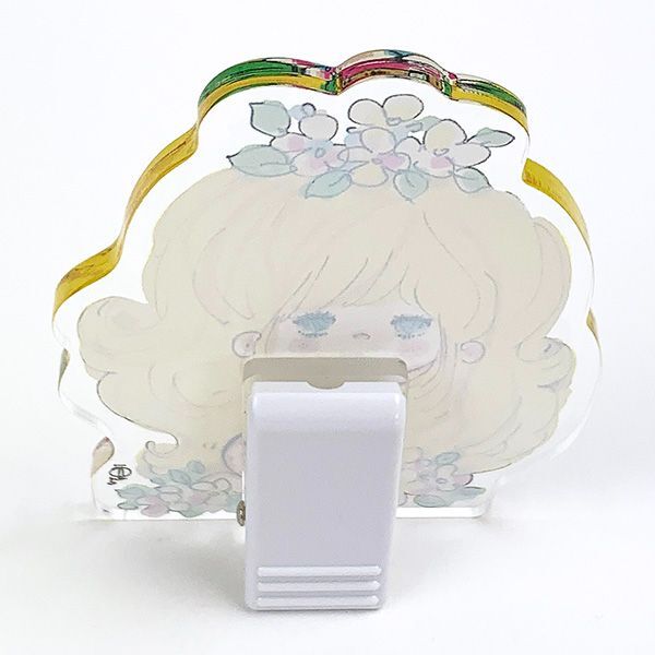 水森亜土 アクリルクリップ ハナ