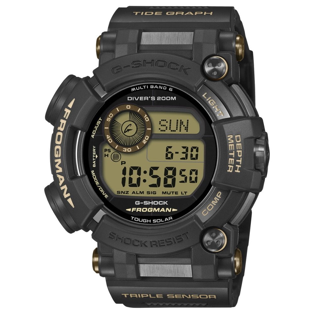 G-SHOCK ジーショック 電波 ソーラー 電波時計 カシオ Gショック CASIO フロッグマン FROGMAN デジタル 腕時計 MASTER OF G GWF-D1000BC-1JF【2026 新作】