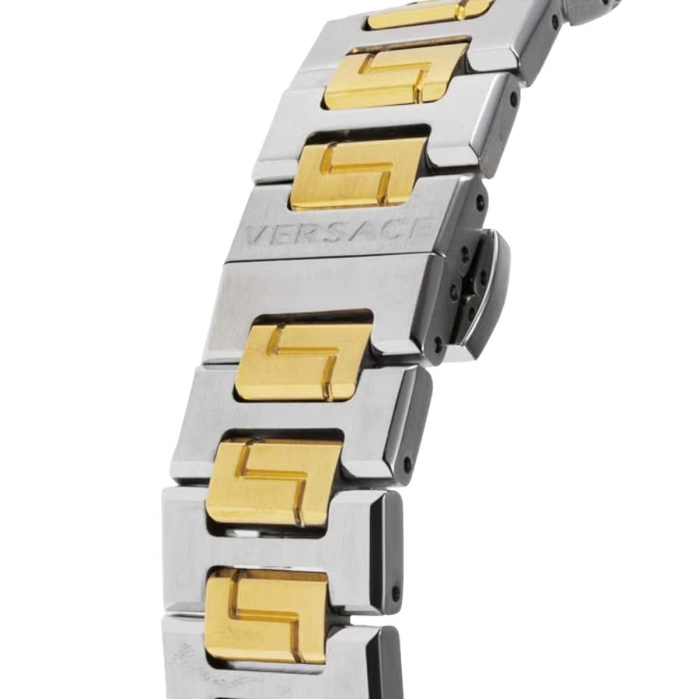 ヴェルサーチェ 腕時計 メンズ レディース シルバー ゴールド ブラック 38mm VERSACE DYLOS ディロス スイス製 ユニセックス メンズ腕時計 高級 ブランド おしゃれ プレゼント ギフト 成人 卒業 入学