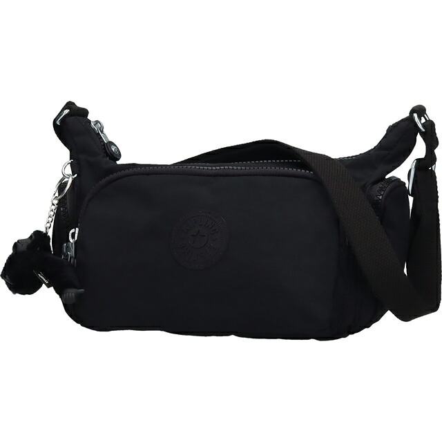 キプリング ショルダーバッグ レディース ブランド Kipling ガベット S ロゴ ワンポイント 無地 KI8115-P39 Black Noir 黒