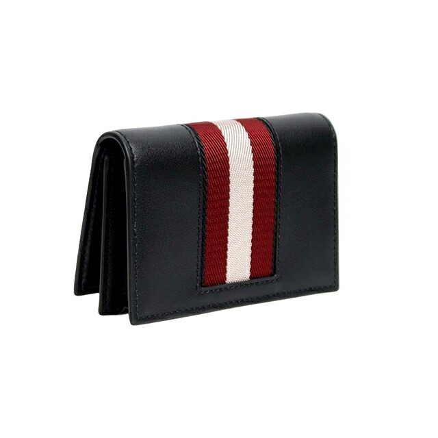 バリー BALLY カードケース 名刺入れ 6309704 メンズ BLACK+PALLADIO