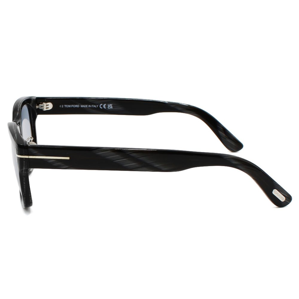 トムフォード TOM FORD サングラス アジアンフィット FT1232-D/S 63A 55 ウェリントン型 メンズ レディース ユニセックス ブラックササ+ライトグレー
