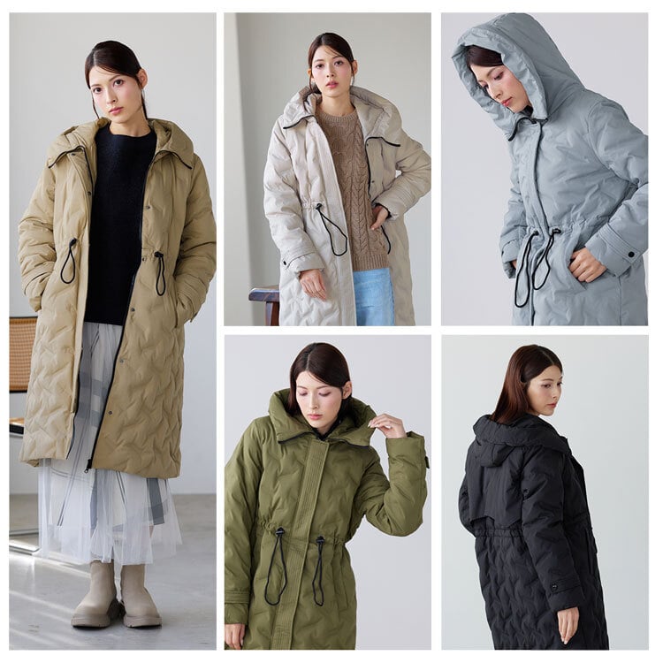 シームレス ダウンコート レディース フード付き テフロン 加工 ロング丈 Filomo ダウン 80% 撥水加工 ブラック ミセス 大人 保温 防風 防寒 暖かい 花粉対策 軽い 上着 デイリー 秋 冬 アウター ブランド ギフト プレゼント 5F (08000238r)