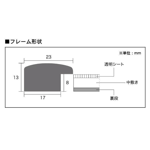 手ぬぐい額縁 ステインフレーム 木製 額 350×900mm ブラック 黒 額縁 手ぬぐい用 おしゃれ インテリア アートフレーム 壁掛け 額縁専門店 アートプリントジャパン